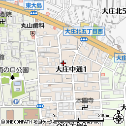 フタバ薬局　尼崎店周辺の地図