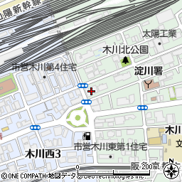 ご馳走屋惣兵衛新大阪店周辺の地図