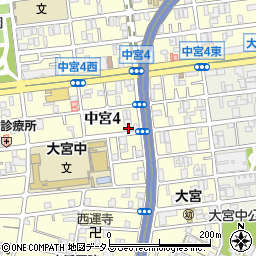 マンション松井周辺の地図