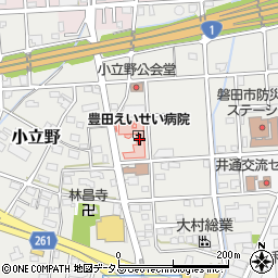 豊田えいせい病院指定訪問リハビリテーション事業所周辺の地図