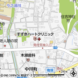 静岡県磐田市東坂町周辺の地図