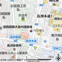 阪神医生協診療所周辺の地図
