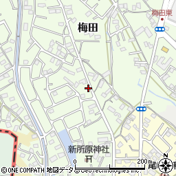 静岡県湖西市梅田719-2周辺の地図