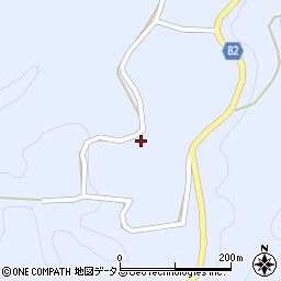 京都府相楽郡南山城村高尾ヲサキ周辺の地図