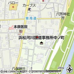 静岡県浜松市中央区中野町1146周辺の地図
