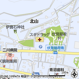 スギドラッグ二川店周辺の地図