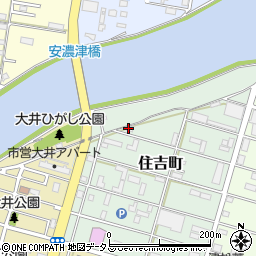 三重県津市住吉町13-10周辺の地図