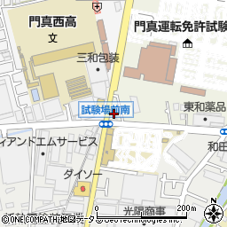 大阪府門真市一番町24-11周辺の地図