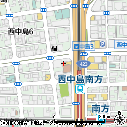 Ｂｕｆｆ西中島店周辺の地図