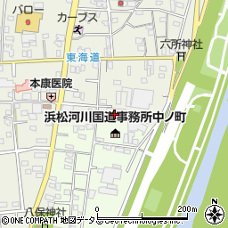 静岡県浜松市中央区中野町1130周辺の地図