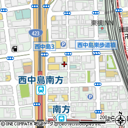 じゅじゅ酒場3号店周辺の地図