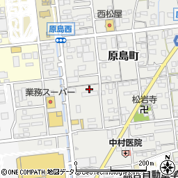静岡県浜松市中央区原島町577周辺の地図