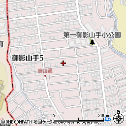 兵庫県神戸市東灘区御影山手4丁目17-3周辺の地図