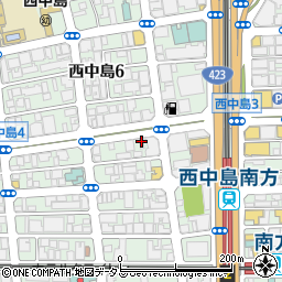 麺匠はなみち 新大阪店周辺の地図