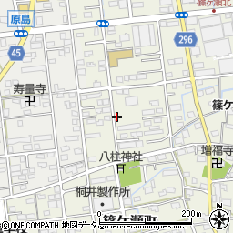 静岡県浜松市中央区篠ケ瀬町341周辺の地図