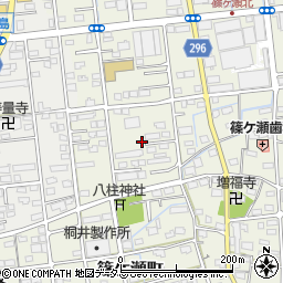 静岡県浜松市中央区篠ケ瀬町340周辺の地図