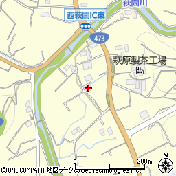 静岡県牧之原市西萩間152周辺の地図