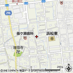 静岡県浜松市中央区篠ケ瀬町619周辺の地図