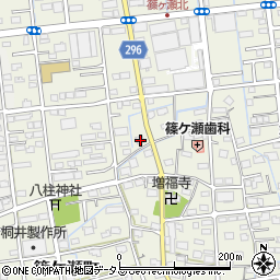 静岡県浜松市中央区篠ケ瀬町817周辺の地図