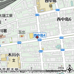 スギドラッグ木川東店周辺の地図