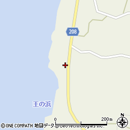 東京都大島町野増（王の上）周辺の地図