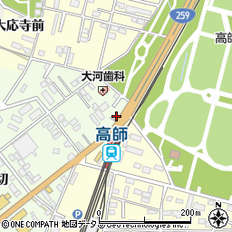 愛知県豊橋市向草間町北新切61周辺の地図
