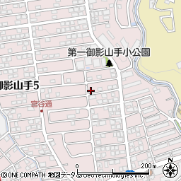 兵庫県神戸市東灘区御影山手4丁目16-6周辺の地図