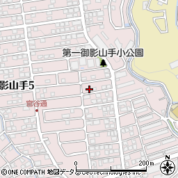 兵庫県神戸市東灘区御影山手4丁目16-5周辺の地図