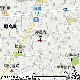 静岡県浜松市中央区原島町23周辺の地図