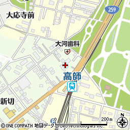グリーンステージ高師駅前周辺の地図