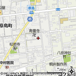 静岡県浜松市中央区原島町21周辺の地図