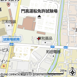 大阪府門真市一番町25-1周辺の地図