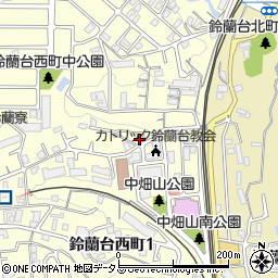 ヨネノ設備周辺の地図