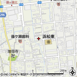 静岡県浜松市中央区篠ケ瀬町603周辺の地図