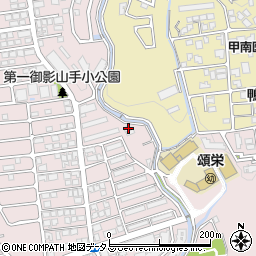 兵庫県神戸市東灘区御影山手3丁目2-6周辺の地図