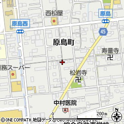 静岡県浜松市中央区原島町609周辺の地図