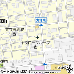 静岡県浜松市中央区丸塚町165周辺の地図