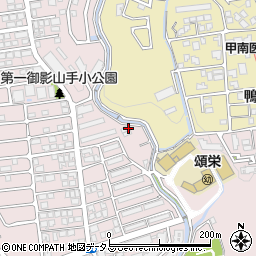 兵庫県神戸市東灘区御影山手3丁目2-7周辺の地図