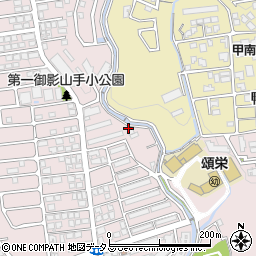 兵庫県神戸市東灘区御影山手3丁目2-5周辺の地図