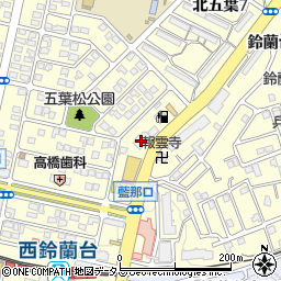 アスカ美容室西鈴店周辺の地図