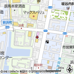 白鹿記念酒造博物館（酒ミュージアム）周辺の地図