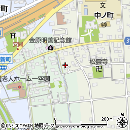 静岡県浜松市中央区中野町1976周辺の地図