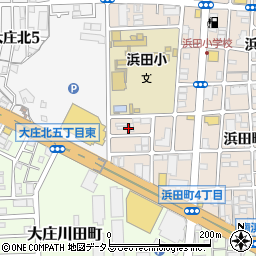 中田文化住宅周辺の地図