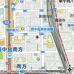 ナカショウ株式会社　大阪営業所周辺の地図