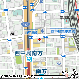 株式会社東郷製作所　大阪営業所周辺の地図