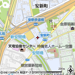 マツモト産業株式会社　浜松営業所周辺の地図