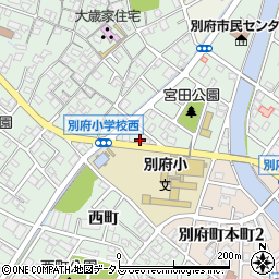 兵庫県加古川市別府町宮田町52-2周辺の地図