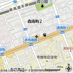 ＨｏｎｄａＣａｒｓ兵庫東灘店周辺の地図
