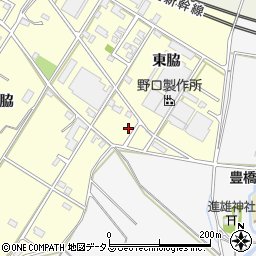 愛知県豊橋市西幸町東脇206-8周辺の地図