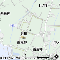 愛知県豊橋市中原町荒神周辺の地図